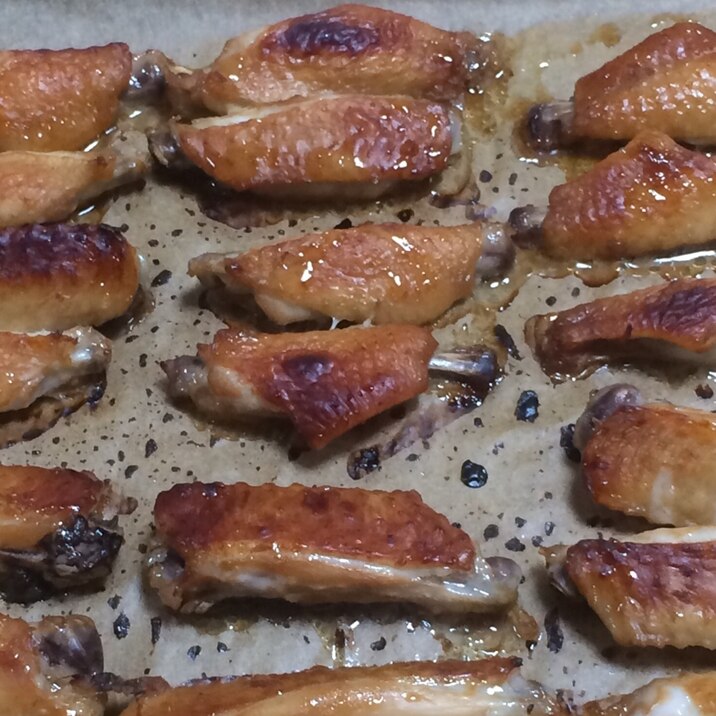 手羽中のオーブン焼き レシピ 作り方 By Alphaman777 楽天レシピ